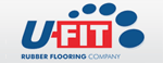 U-Fit Rubber Flooring Company logo